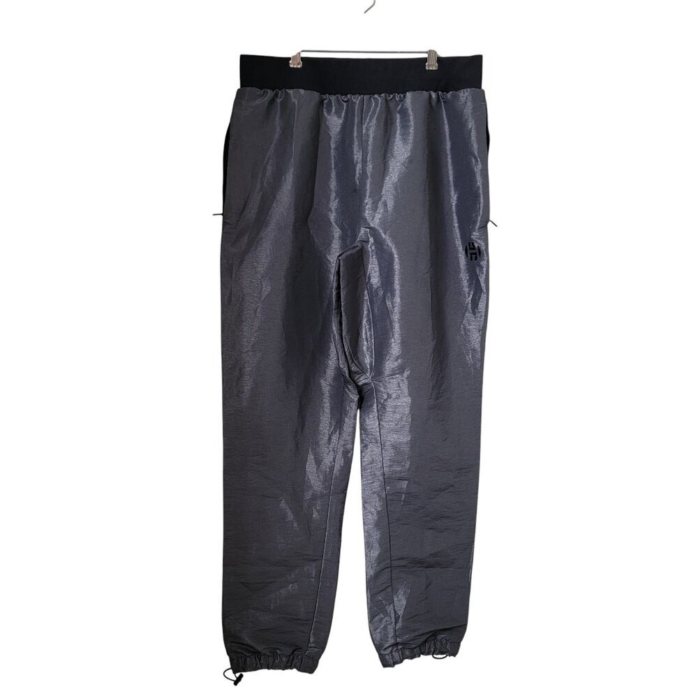 Adidas Size M Gray James Harden Traveler Basketball Track Windbreaker Pants